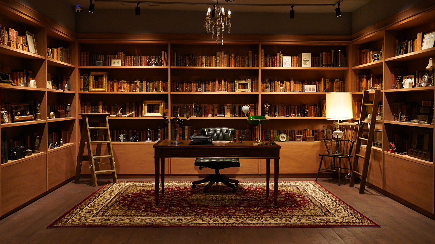 書斎・本棚エリア