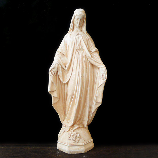 アンティーク 聖母マリア像